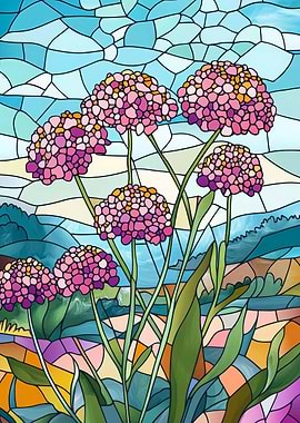 Stained Glass Flowers