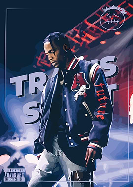 Travis Scott Portrait