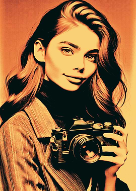 Woman with Camera