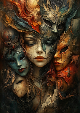 Masquerade of Faces