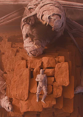 Mummy Dragon and Mummy Man