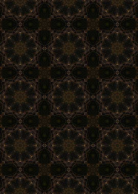 Dark Geometric Pattern