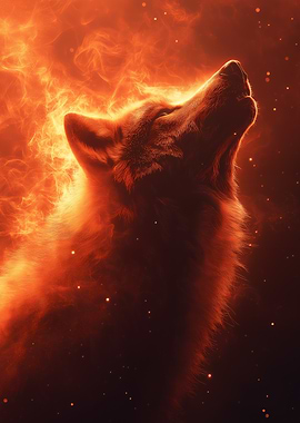 Fiery Wolf