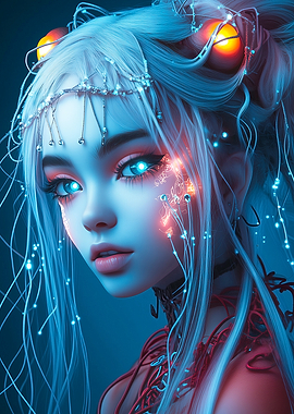 Cyberpunk Fairy