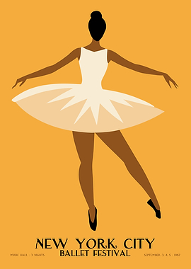 NYC Ballet Festival Poster