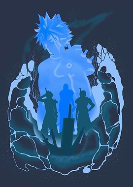Final Fantasy VII Silhouette