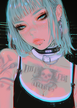Cyberpunk Anime Girl