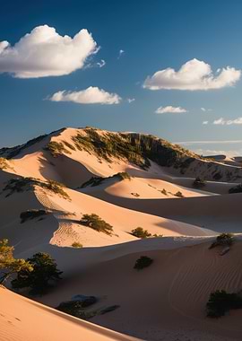 Desert Dunes Landscape
