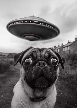 Pug Meets UFO