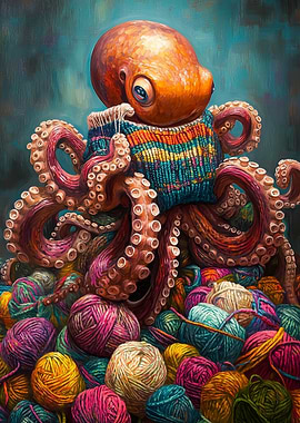 Octopus Knitting