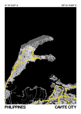 Cavite City City Street Map