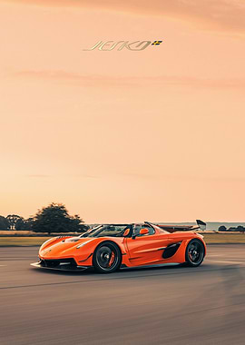 Orange Koenigsegg Jesko