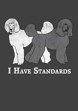 Poodle Standards T-Shirt