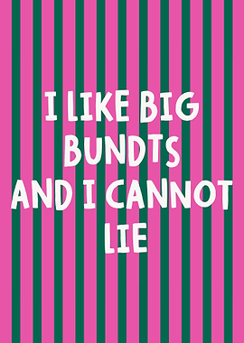 I Like Big Bundts and i cannot lie pun for bakers