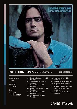 Sweet Baby James (1970) Album by James Taylor