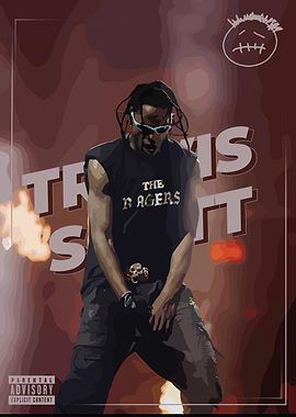 Travis Scott Poster