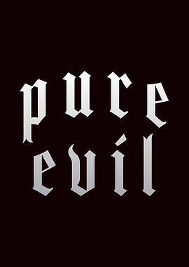 Pure Evil Text Art