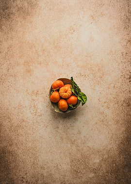 Tangerines in Bowl
