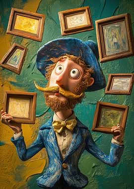 Art Collector Figurine