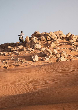 Desert Motorbike Rider