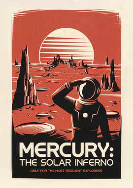 Mercury: The Solar Inferno Poster
