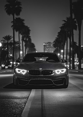 BMW M4 Night Drive