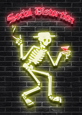 Social Distortion Neon Sign