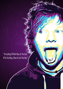 Ed Sheeran Pop Art