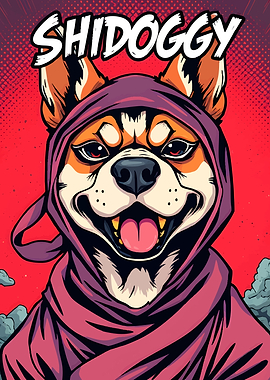 ShiDoggy - Shiba Inu as Shinobi