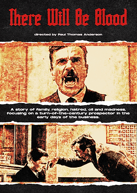 There Will Be Blood Movie Poster