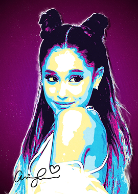 Ariana Grande Pop Art