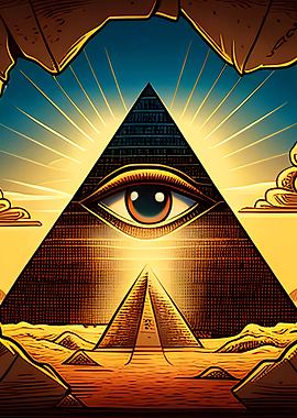 All-Seeing Eye Pyramid