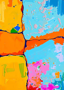 Colourful Abstract Painting