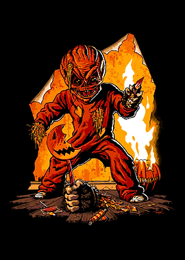 Halloween Horror Child