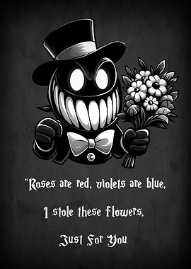 Creepy Valentine's Day Poster