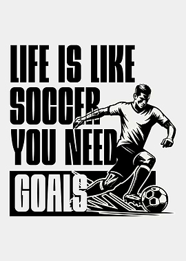 Soccer Goals Quote motivation