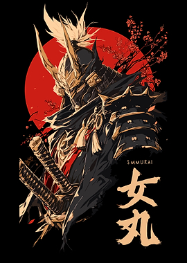 Samurai Warrior Art Print