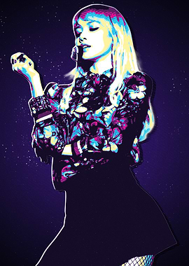 Pop Art Female Figure