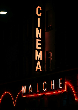 Cinema Neon Sign