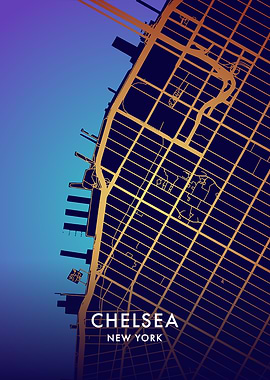 Chelsea, New York City Map