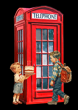 Birthday Surprise at the Phone Booth