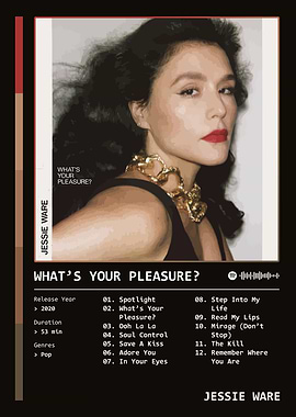 What's Your Pleasure? (2020) Album by Jessie Ware