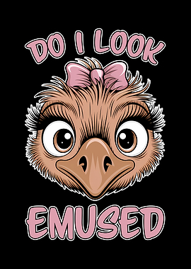 Emu Pun Graphic