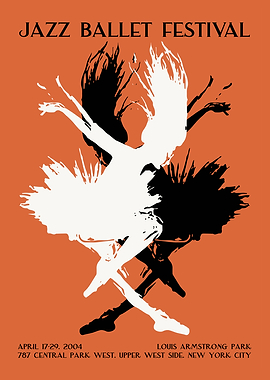 Jazz Ballet Festival Poster