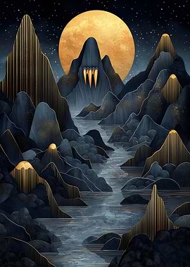 Lunar Fang Landscape