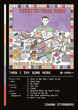 Then I Try Some More (2019) Album by Joanna Sternberg