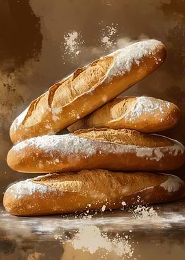 Freshly Baked Baguettes
