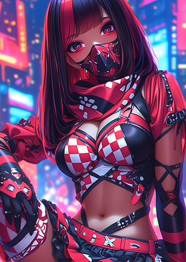 Cyberpunk Anime Girl