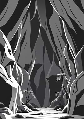 Black and White Canyon