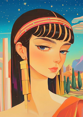 Egyptian Queen Portrait